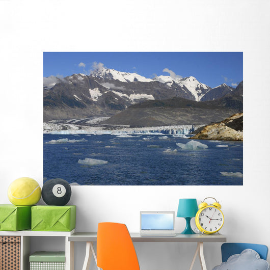 Scenic Columbia Glacier Prince Wall Decal Design 1