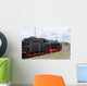 Historic Steam Train at Station Wall Mural