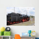 Historic Steam Train at Station Wall Mural