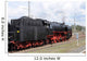Historic Steam Train at Station Wall Mural