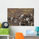 Group Bull Caribou Begin Wall Decal