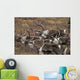 Group Bull Caribou Begin Wall Decal