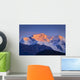 Alpenglow Mount Blackburn Sunrise Wall Decal
