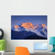 Alpenglow Mount Blackburn Sunrise Wall Decal