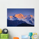 Alpenglow Mount Blackburn Sunrise Wall Decal