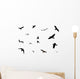 Silhouettes Birds Wall Decal Sticker Set