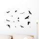 Silhouettes Birds Wall Decal Sticker Set