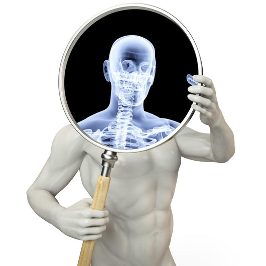 magnifier x-ray Wall Decal