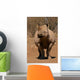 Black Rhinoceros Wall Mural
