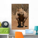 Black Rhinoceros Wall Mural