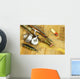 antique lures, rod and reel Wall Mural