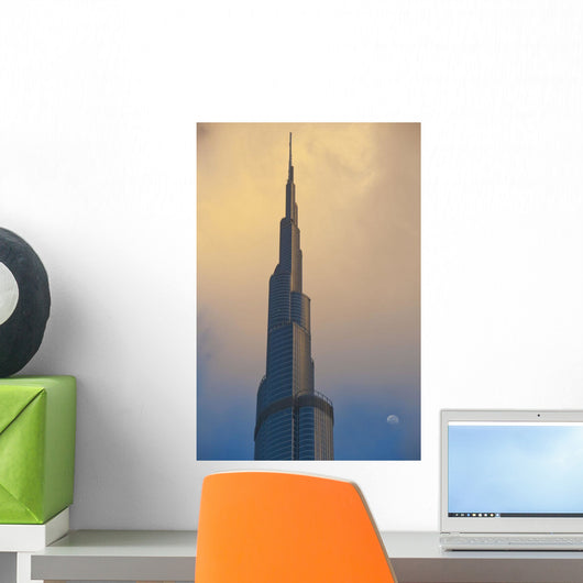 Dubai Uaedetail Burj Khalifa Wall Decal