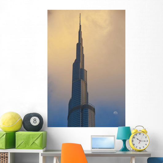 Dubai Uaedetail Burj Khalifa Wall Decal