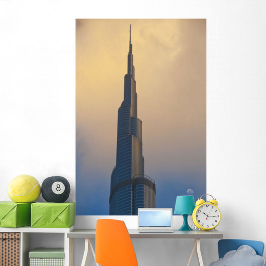 Dubai Uaedetail Burj Khalifa Wall Decal