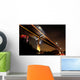 Hong Kong night, Ting Kau Bridge Wall Mural