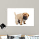 Beige Puppy Sharpei Wall Decal