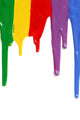 Rainbow Paint Dripping Wall Decal