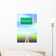 Retirement Highway Sign Wall Mural