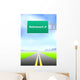 Retirement Highway Sign Wall Mural