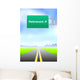 Retirement Highway Sign Wall Mural