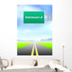 Retirement Highway Sign Wall Mural