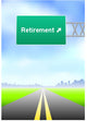 Retirement Highway Sign Wall Mural