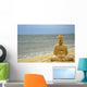 Bouddhameditation-mer Wall Decal Design 1