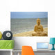 Bouddhameditation-mer Wall Decal Design 1
