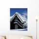 Chalet Sous La Neige Wall Decal