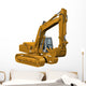 Excavateur Pelleteuse Wall Decal