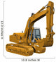 Excavateur Pelleteuse Wall Decal