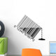 liquid barcode Wall Mural