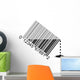 liquid barcode Wall Mural