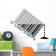 liquid barcode Wall Mural