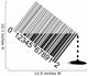 liquid barcode Wall Mural