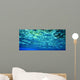 Diving Fish and Coral Wall Decal