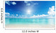 sand and Caribbean sea Wall Mural