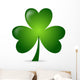 Irish shamrock ideal for St Patrick's Day Wall Decal