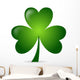 Irish shamrock ideal for St Patrick's Day Wall Decal