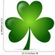 Irish shamrock ideal for St Patrick's Day Wall Decal