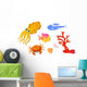 Sea-life Sea Creatures Wall Decal