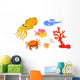 Sea-life Sea Creatures Wall Decal