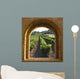 Arched Window on the Vineyard Wall Mural