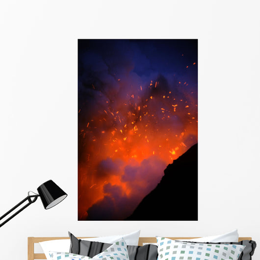 kilauea volcano Wall Mural