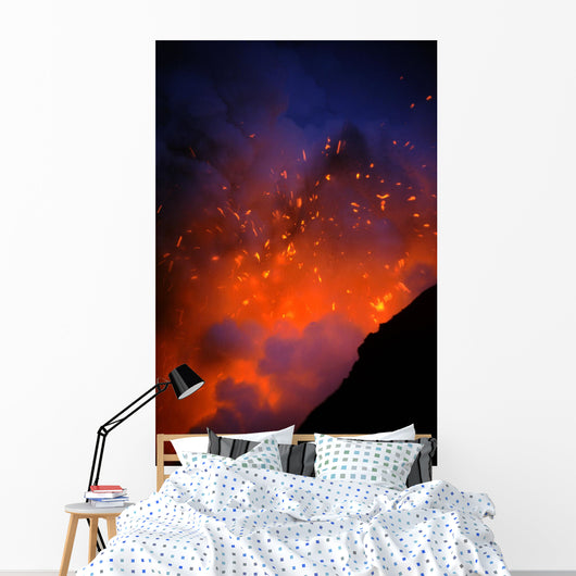 kilauea volcano Wall Mural