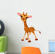 Giraffe Calf Wall Decal