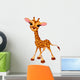 Giraffe Calf Wall Decal