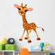 Giraffe Calf Wall Decal