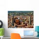 Italy Bologna Aerial View From Asinelli Tower Wall Mural