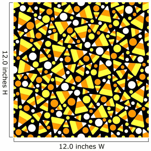 Seamless Candy Corn Wall Decal